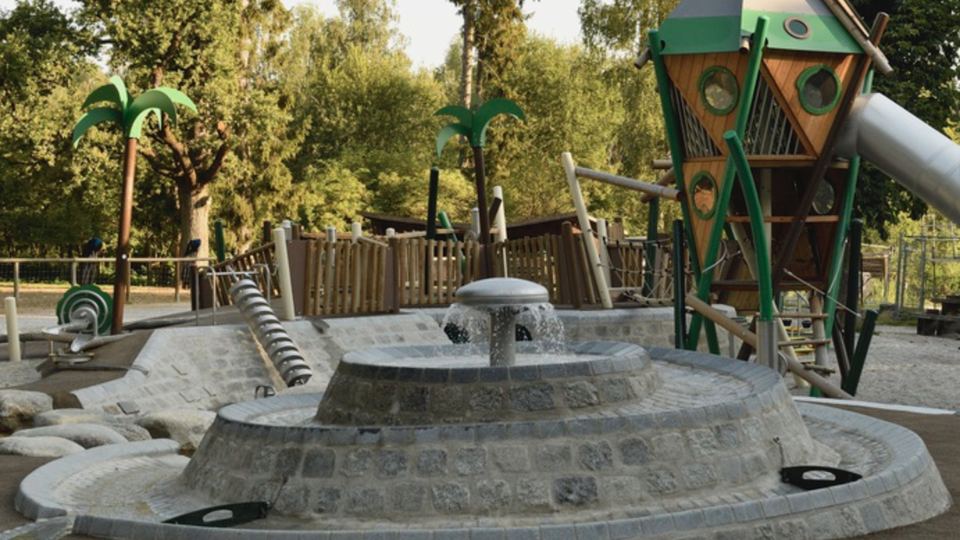 Wasserspielplatz München: Wildpark Poing