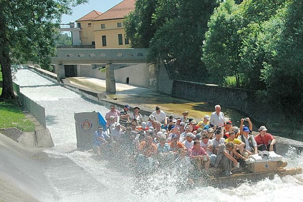 Floßfahrt Isar / Floßfahrt München