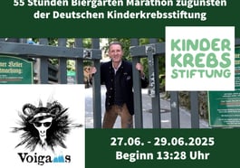 55 Stunden Biergarten Marathon im Augustiner Keller