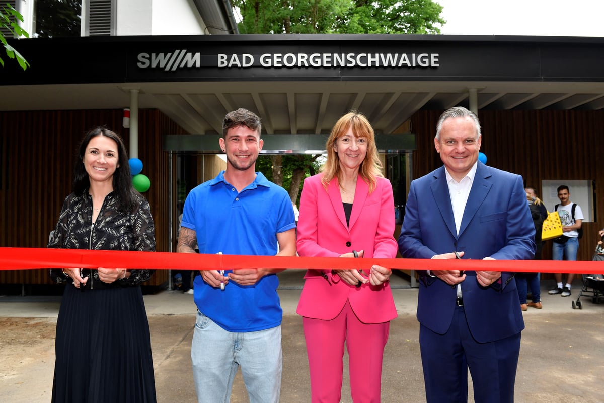 Freibad München / Freibäder München: Naturbad Georgenschwaige