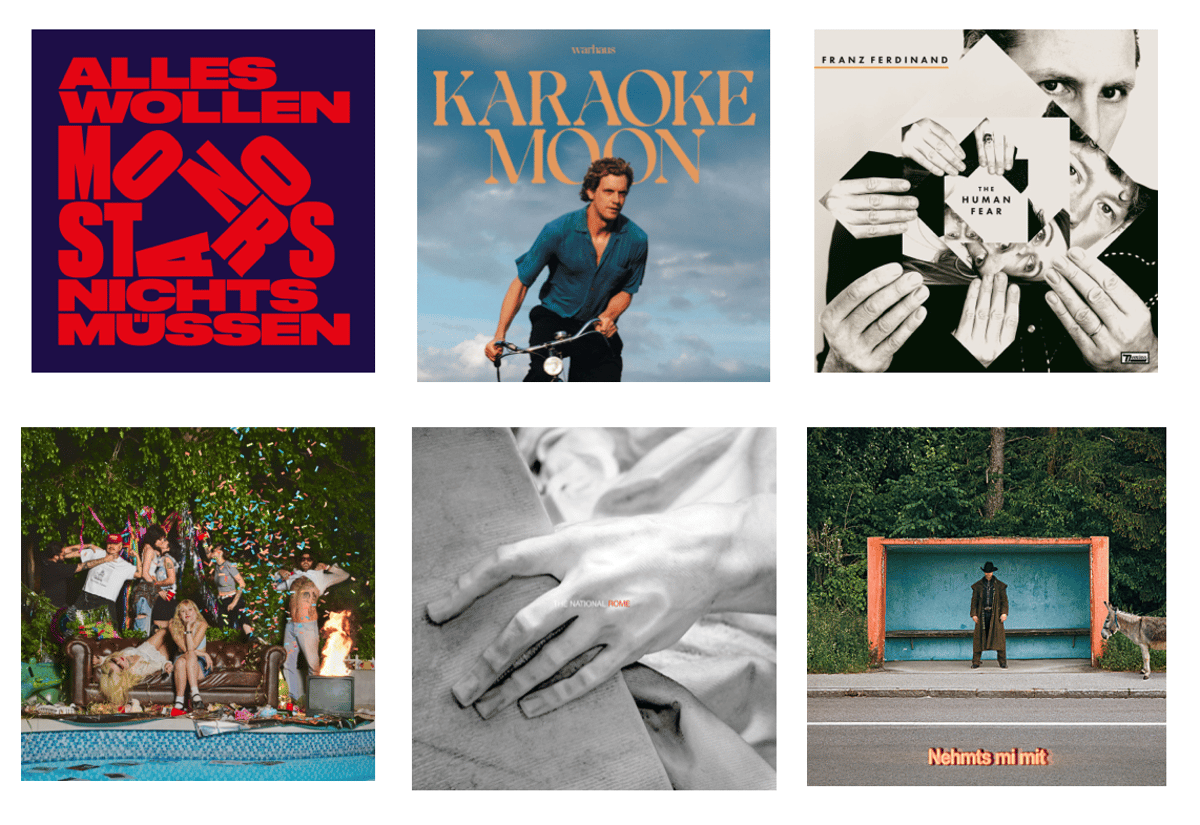 Platten aus nah und fern für den Januar