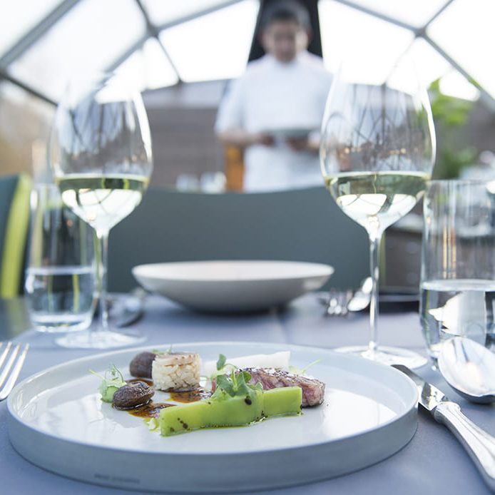 Valentinstag Menü München - romantische Restaurants: Tohru nakamura im Luxon Zug