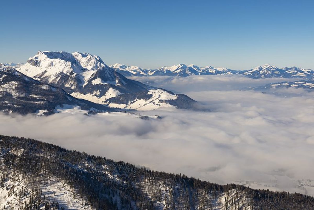 Skigebiet München: Zahmer Kaiser