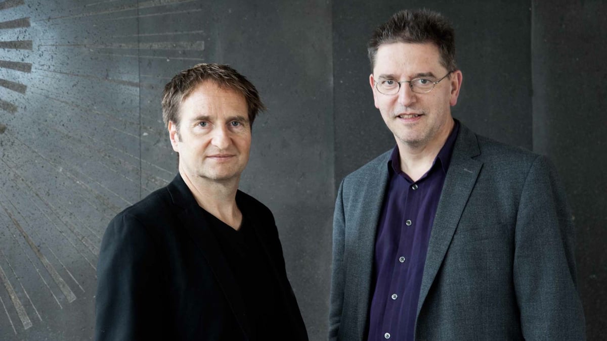 Lassen eine Ära ausklingen: Daniel Ott (links) und Manos Tsangaris (rechts)