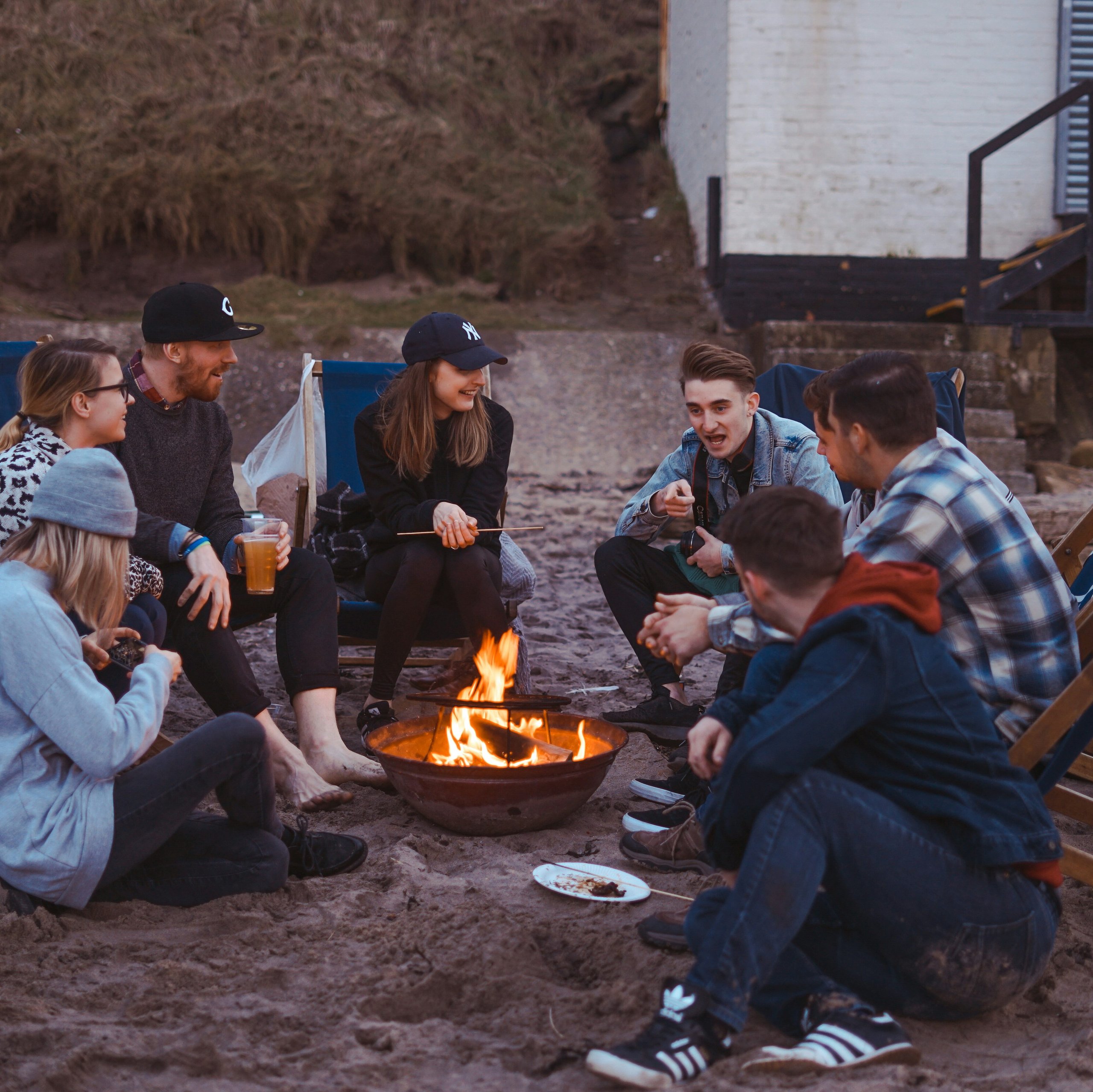 Grillen in München / Grillzone: Freunde