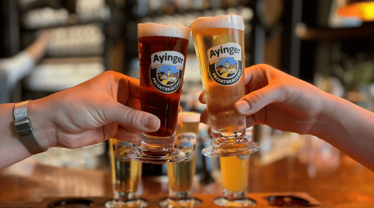 Ayinger Bierverkostung