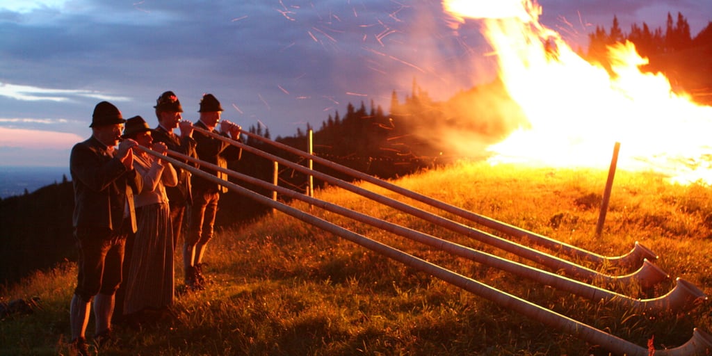 Johannifeuer, Bergfeuer, Sonnwendfeuer 2025: Wallberg