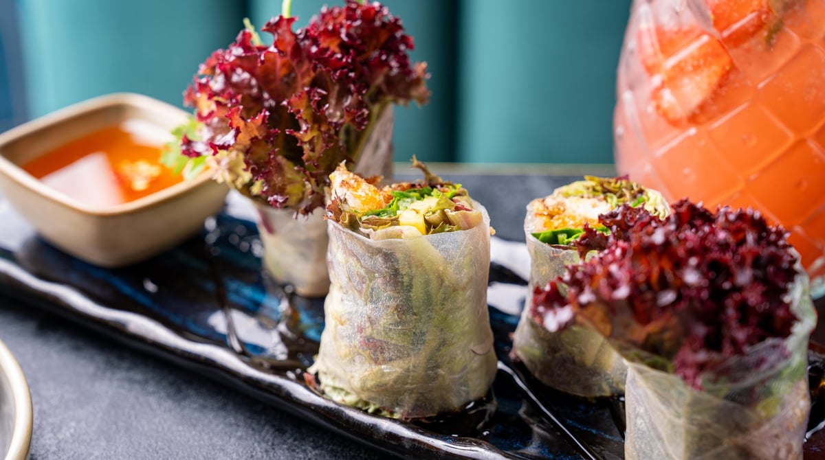 Vietnamesisches Gericht aus der Speisenstrecke des Jalin Restaurant in München