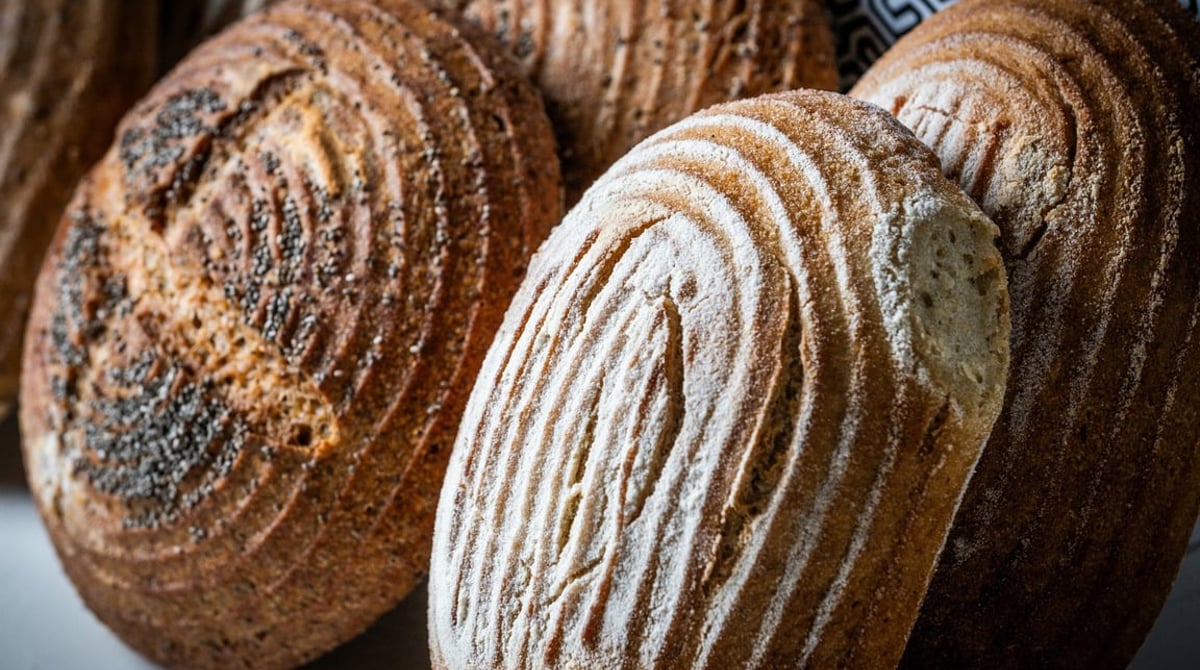 Glutenfreie Bio-Brote mit knuspriger Kruste