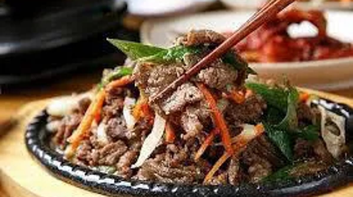 Bulgogi mit Rindfleisch und Gemüse