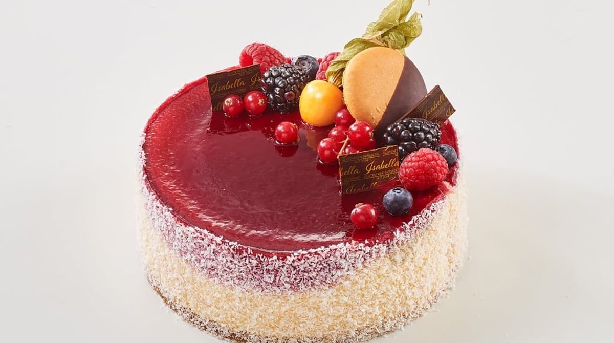 Himbeer White Chocolate Cheesecake, glutenfrei