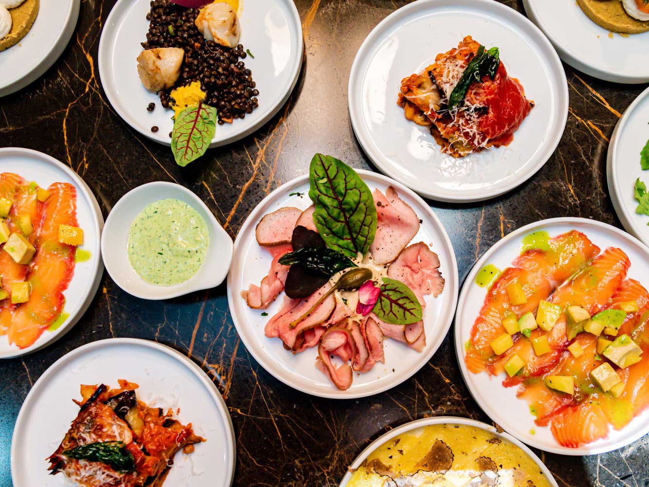 Antipasti im Mia Trattoria e Bar in der Schwanthalerstraße