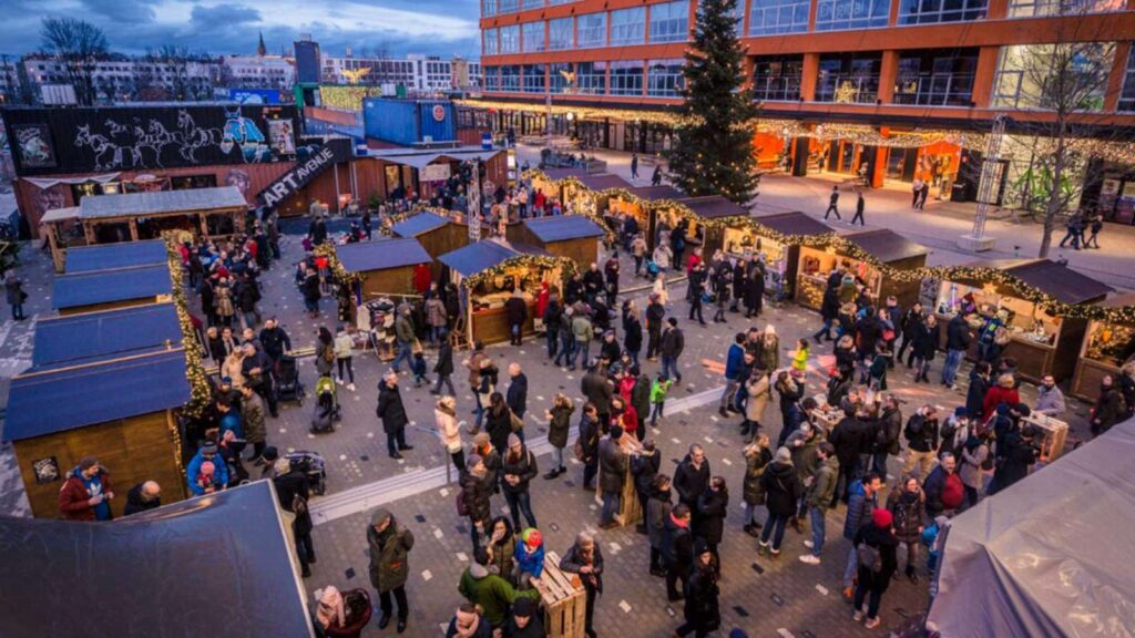 Zauberhafter Weihnachtsmarkt im Werksviertel-Mitte