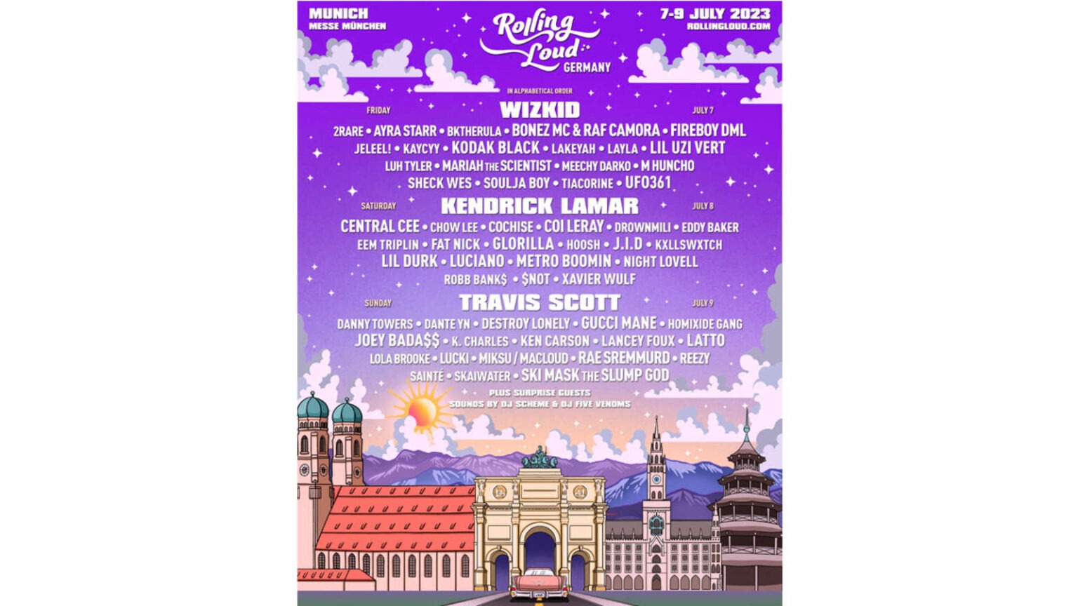 Rolling Loud Line Up Munchen