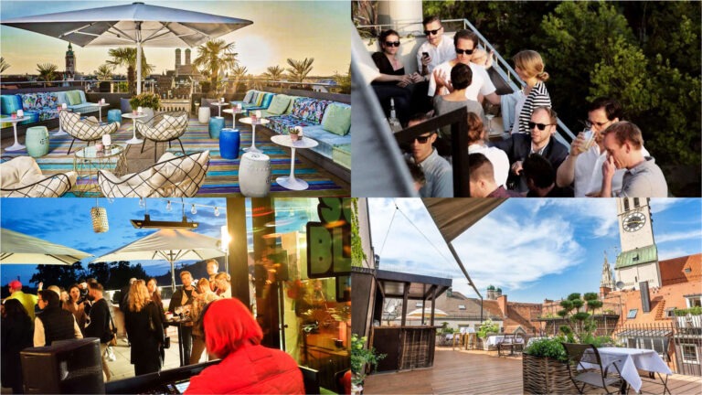 Rooftop Bar München: die schönsten Dachterrassen 🍹