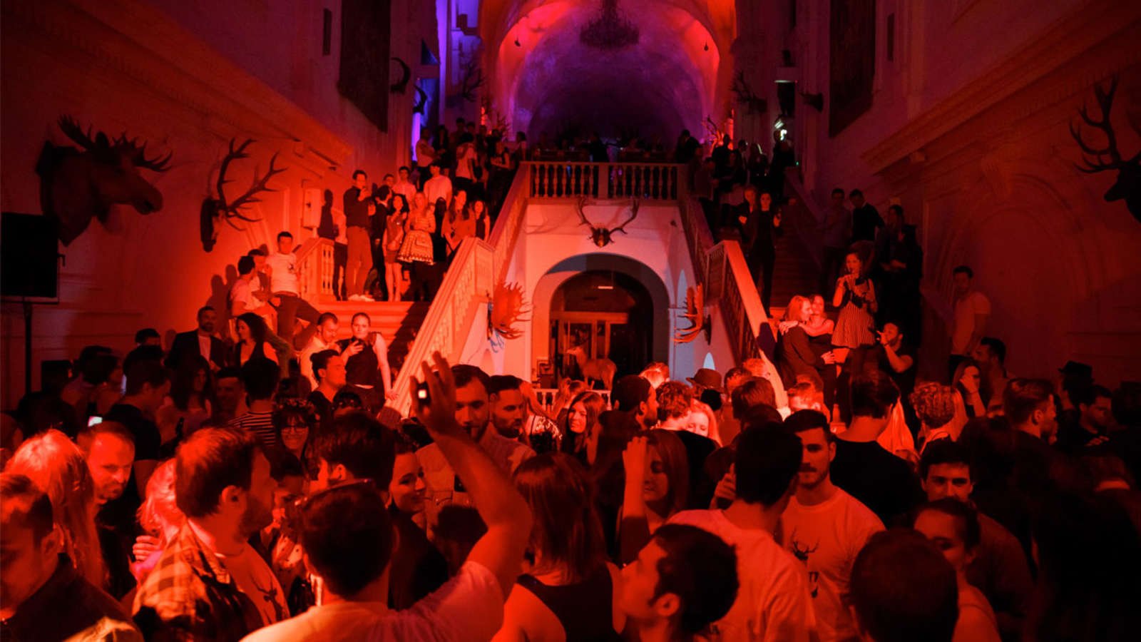 Musée Malade-Party im Jagdmuseum