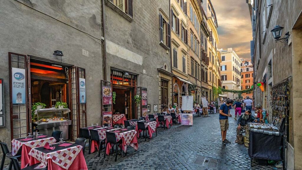 Italianità pur in der Ewigen Stadt am Tiber – kleine Bars und Trattorien in stimmungsvollen Gassen