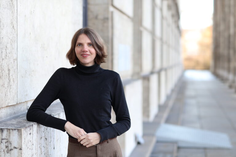 Anja Fetzer vom Haus der Kunst