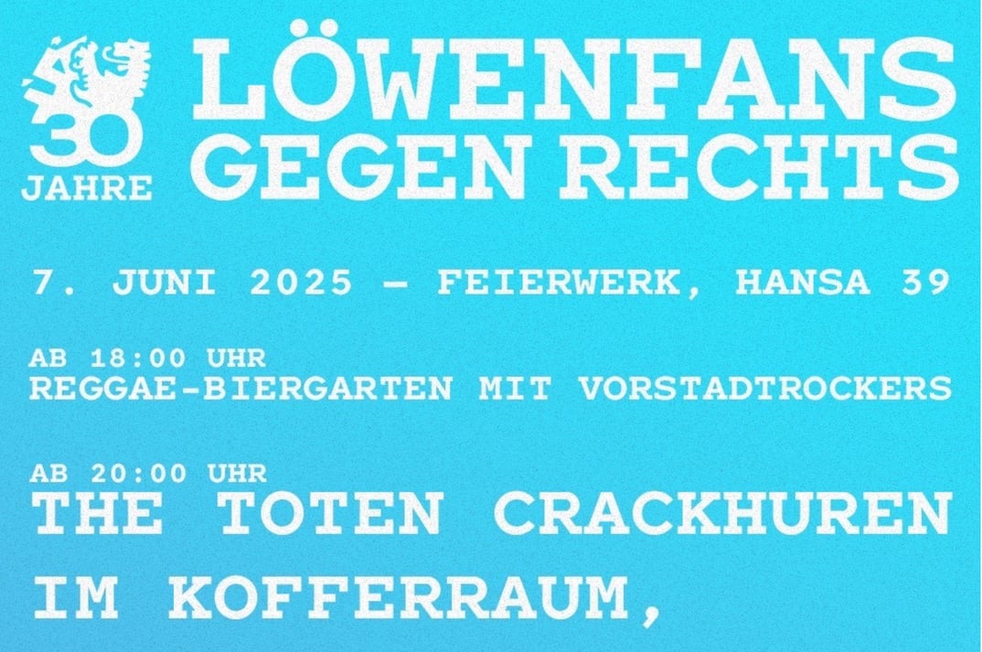 30 Jahre Löwenfans gegen Rechts