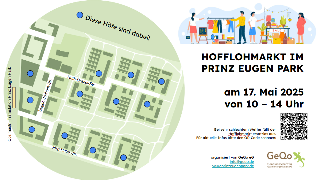 GeQo-Flohmarkt im Prinz Eugen Park