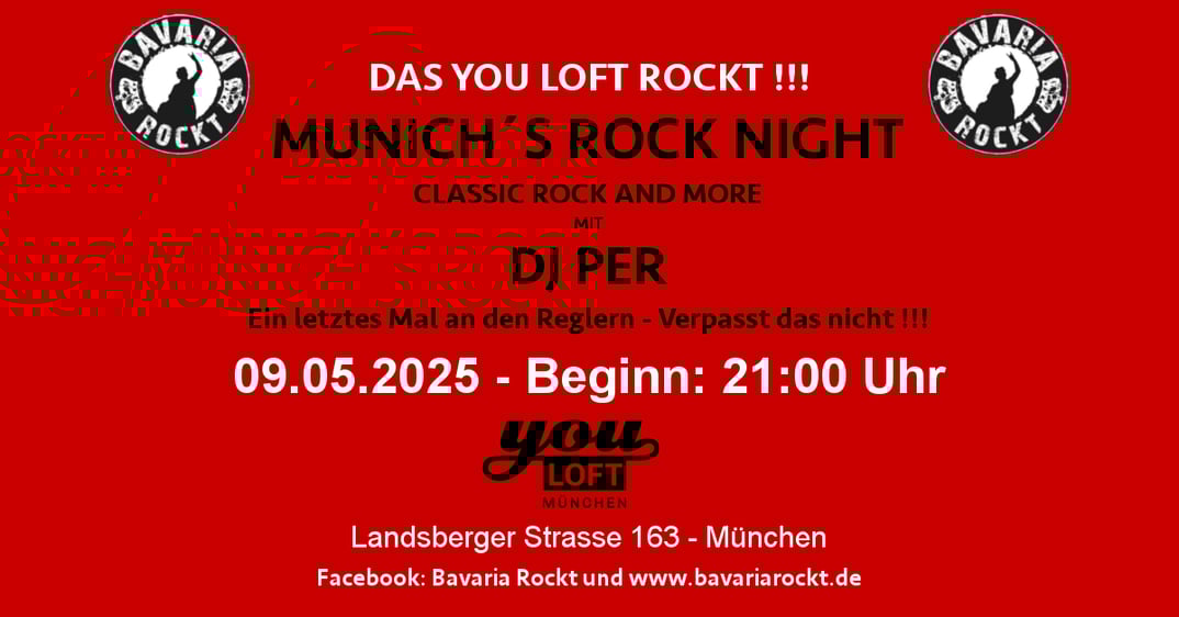 Bavaria Rockt – Munich’s Rock Night