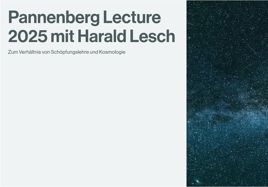 Pannenberg Lecture mit Harald Lesch