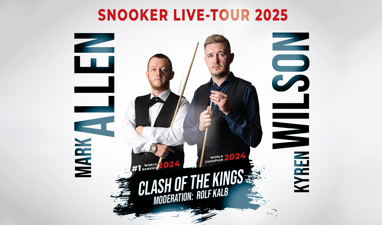 Snookerstars LIVE Tour 2025! “Clash of Kings“