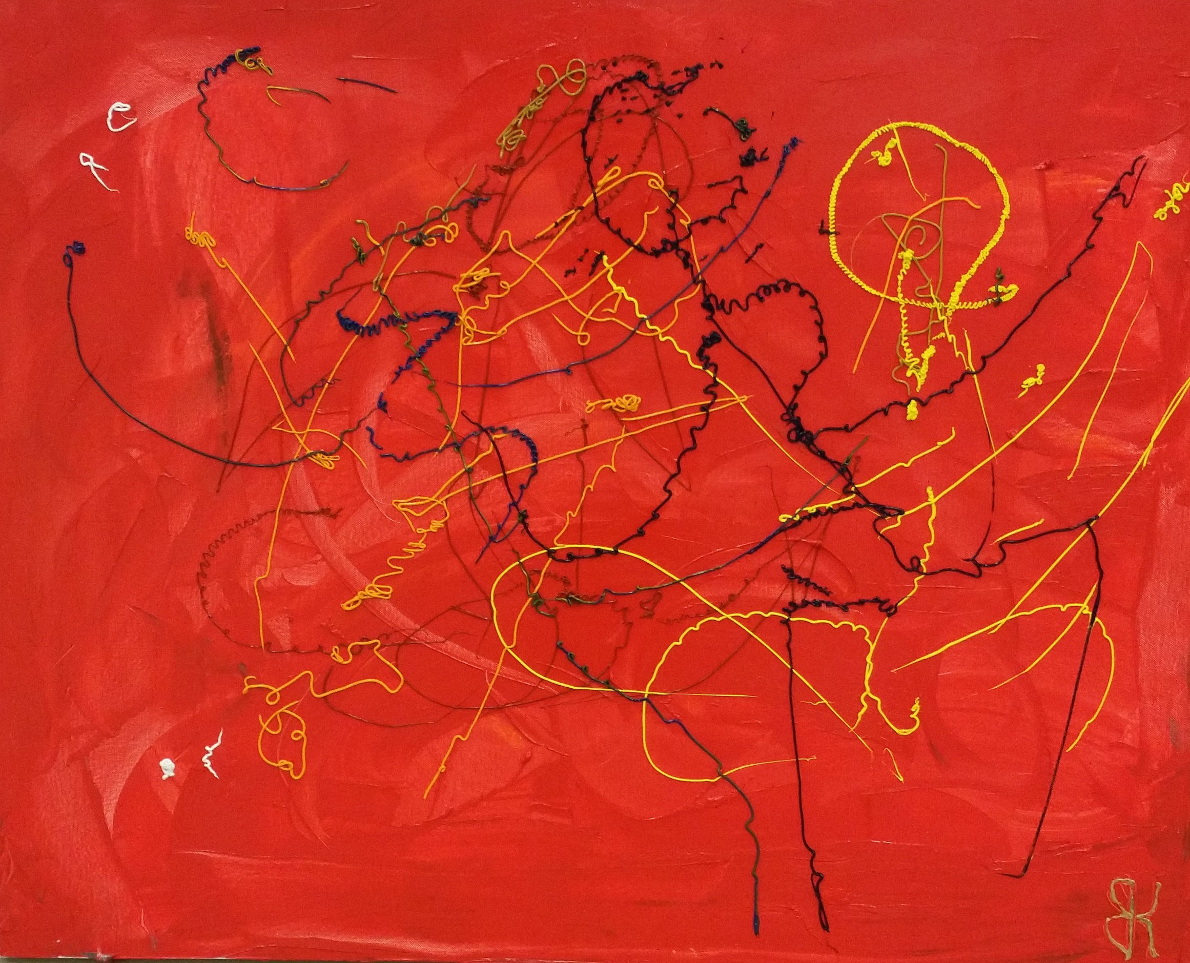 Katharina Belaga »Fäden«
