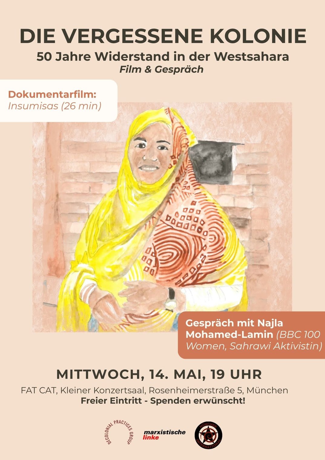 50 Jahre Widerstand in der Westsahara: Film und Diskussion