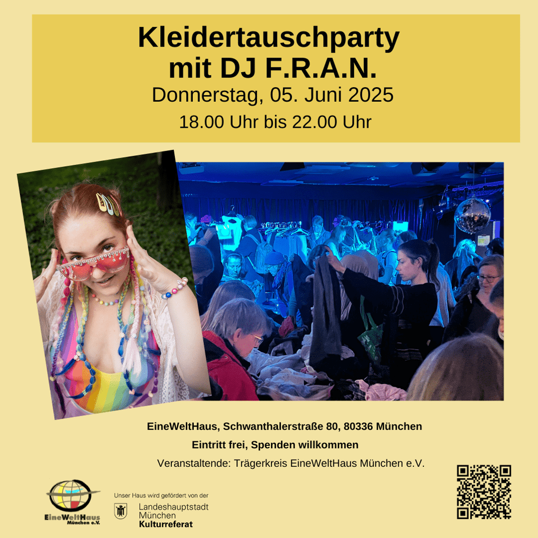 Kleidertauschparty mit DJ F.R.A.N.