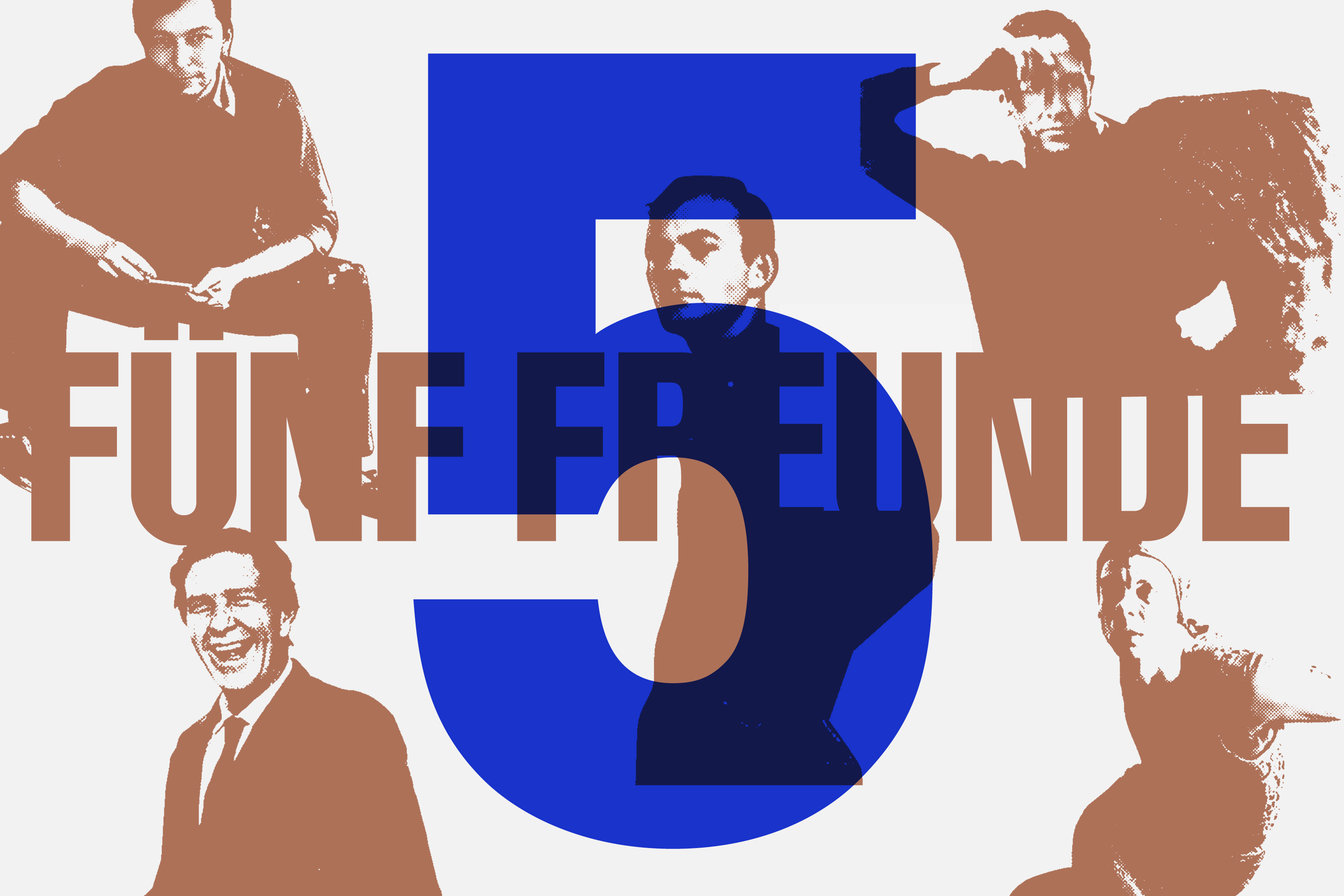 Fünf Freunde. Cage, Cunningham, John...