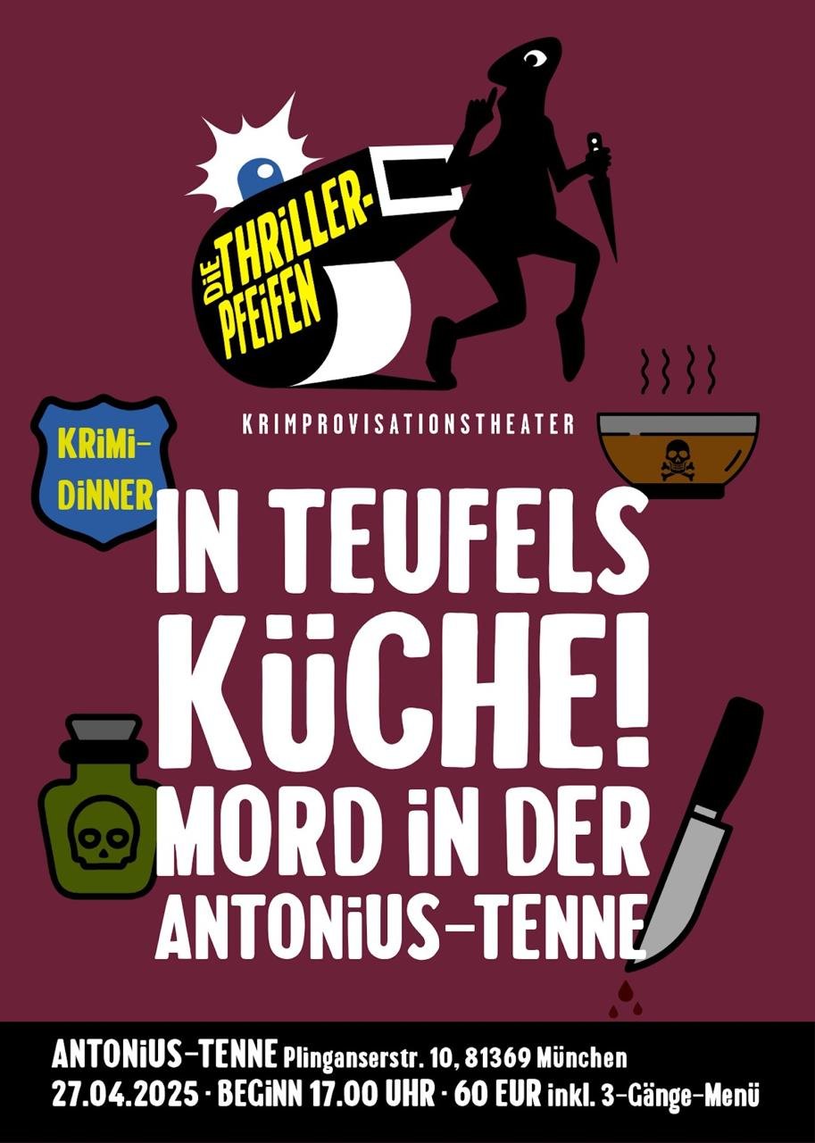 DIE THRILLERPFEIFEN: Mord in der Antonius-Tenne