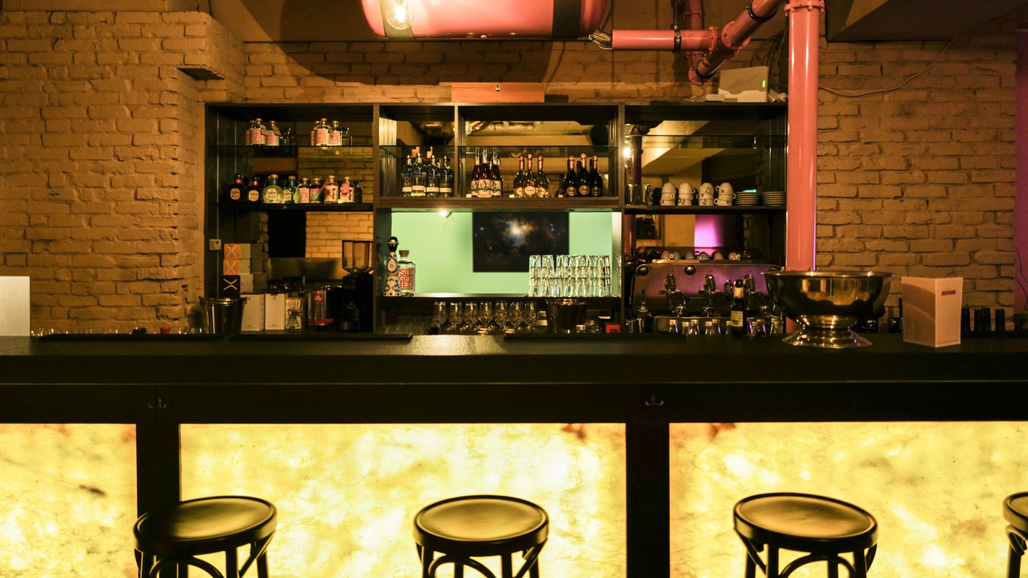Die Bar im Graf Rumford