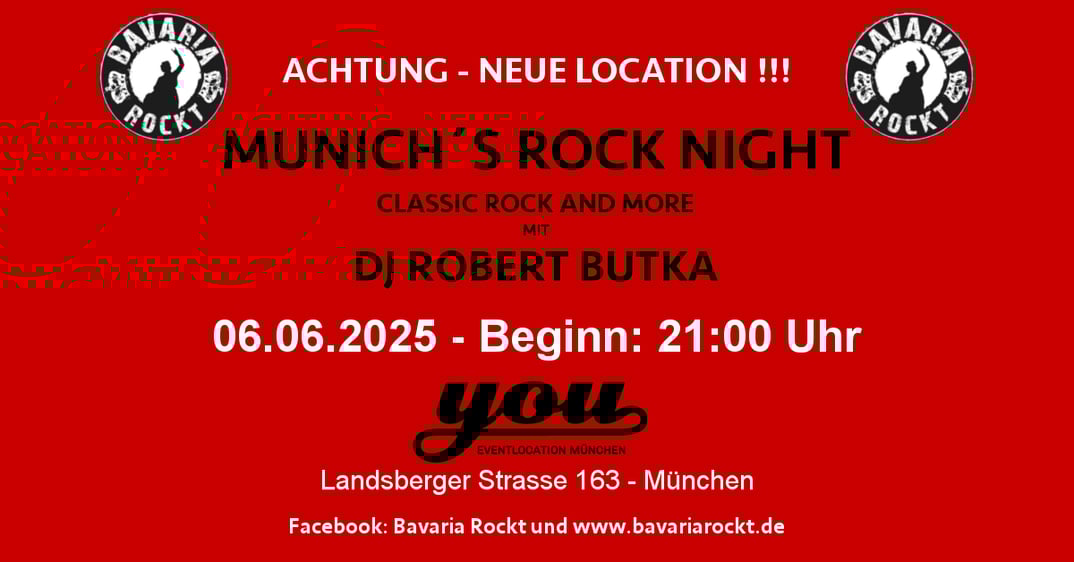 Bavaria Rockt – Munich’s Rock Night
