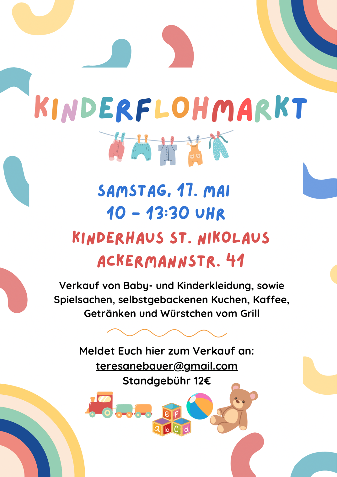 Kinderflohmarkt im Kinderhaus St. Nikolaus