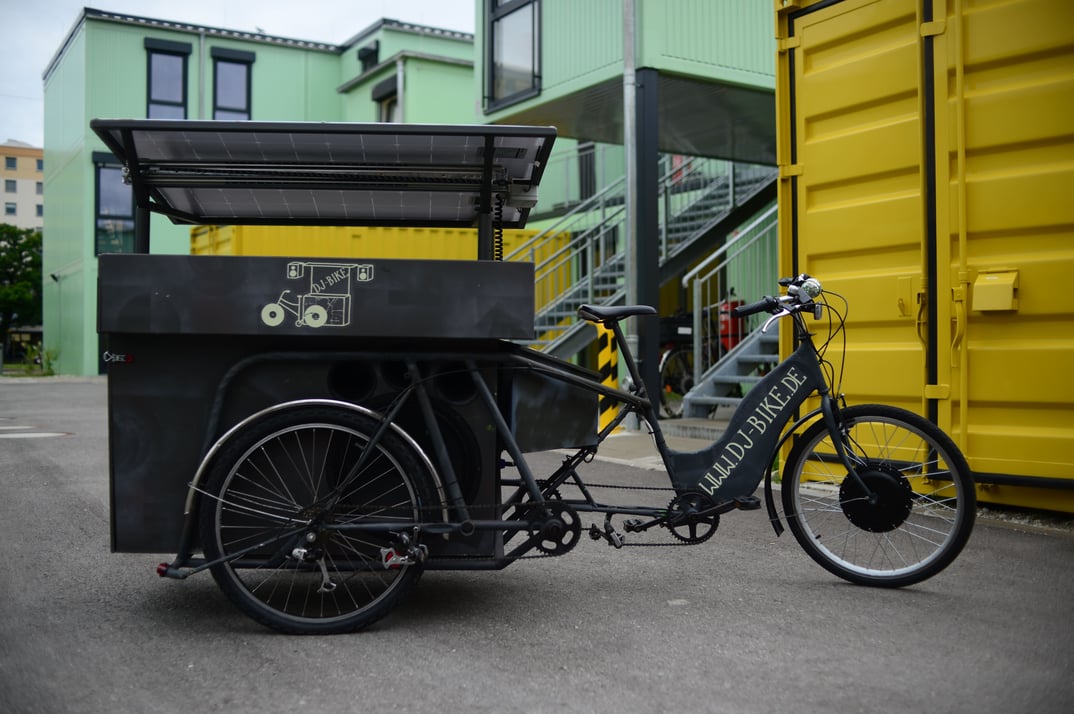 Sound-Art-Workshop mit Ian Jakab (DJ-Bike)