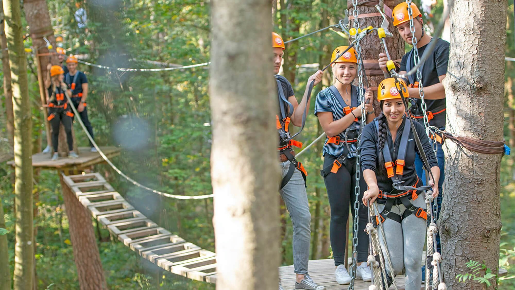 Kletterwald München Muenchner Wald - IN München - Das Stadtmagazin Kletterwald München / Hochseilgarten München: Vaterstetten