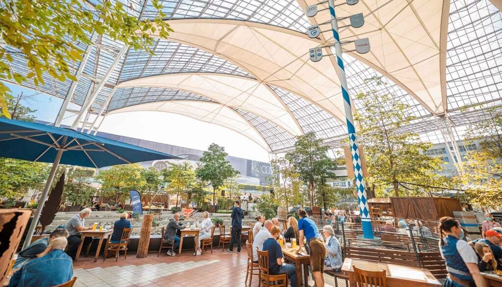 airbraeu-biergarten - IN München - Das Stadtmagazin Airbräu Biergarten
