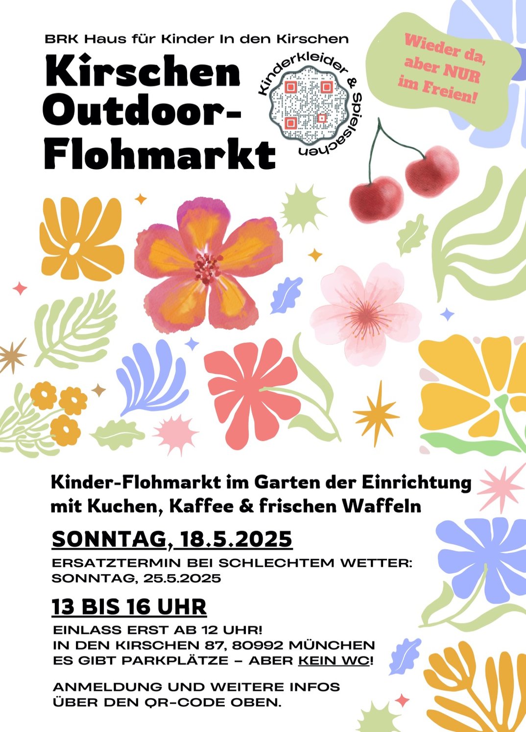 Familienflohmarkt In den Kirschen Mü-Moosach