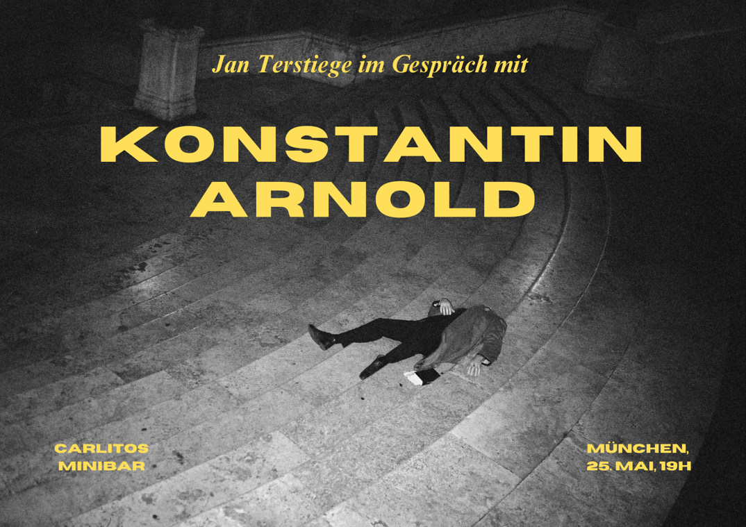 Jan Terstiege im Gespräch mit Autor Konstantin Arnold