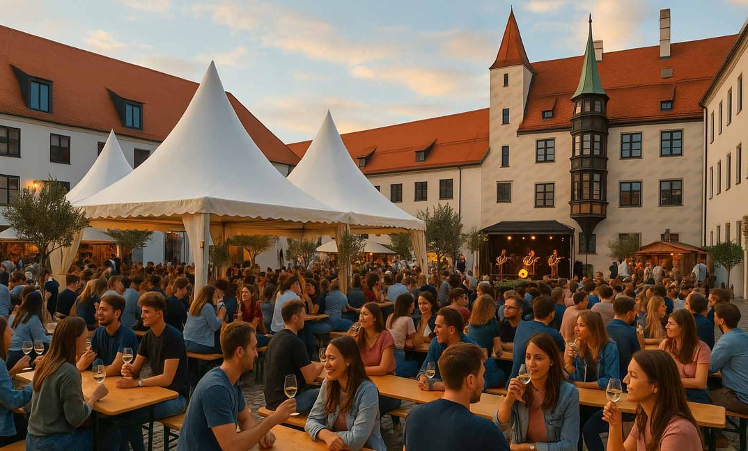 Fränkisches Weinfest im Alten Hof München