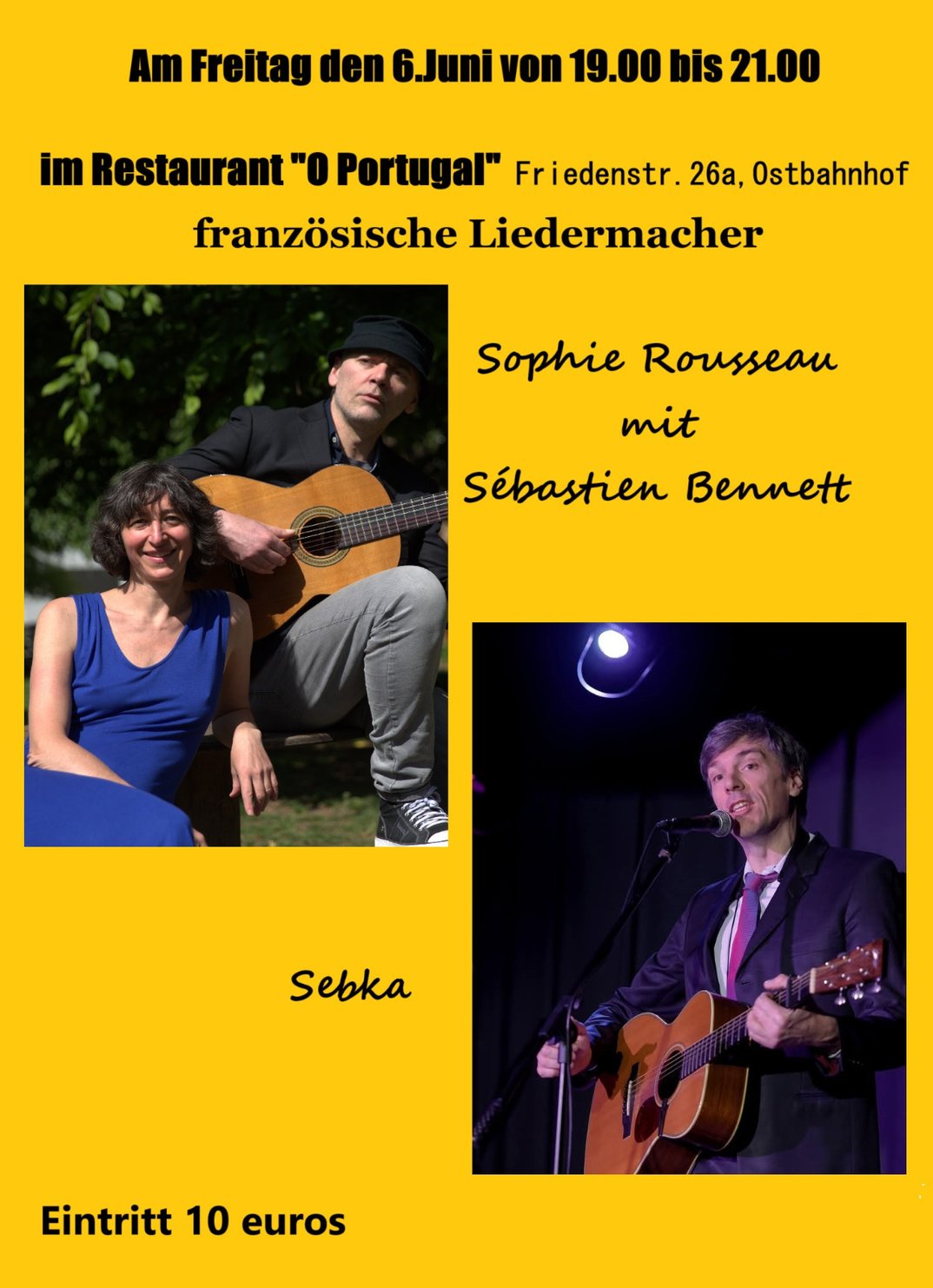 Französisches Konzert im Restaurant ...