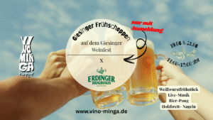 Frühschoppen auf dem Giesinger Weinfest am 19. und 21. Juni