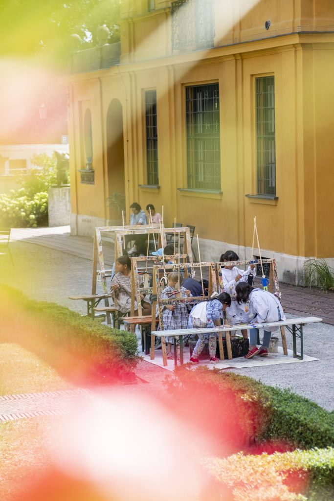 Lenbachhaus_Figurentheater2 - IN München - Das Stadtmagazin Kinder malen beim Lenbachhaus Sommerferienprogramm Figurentheater
