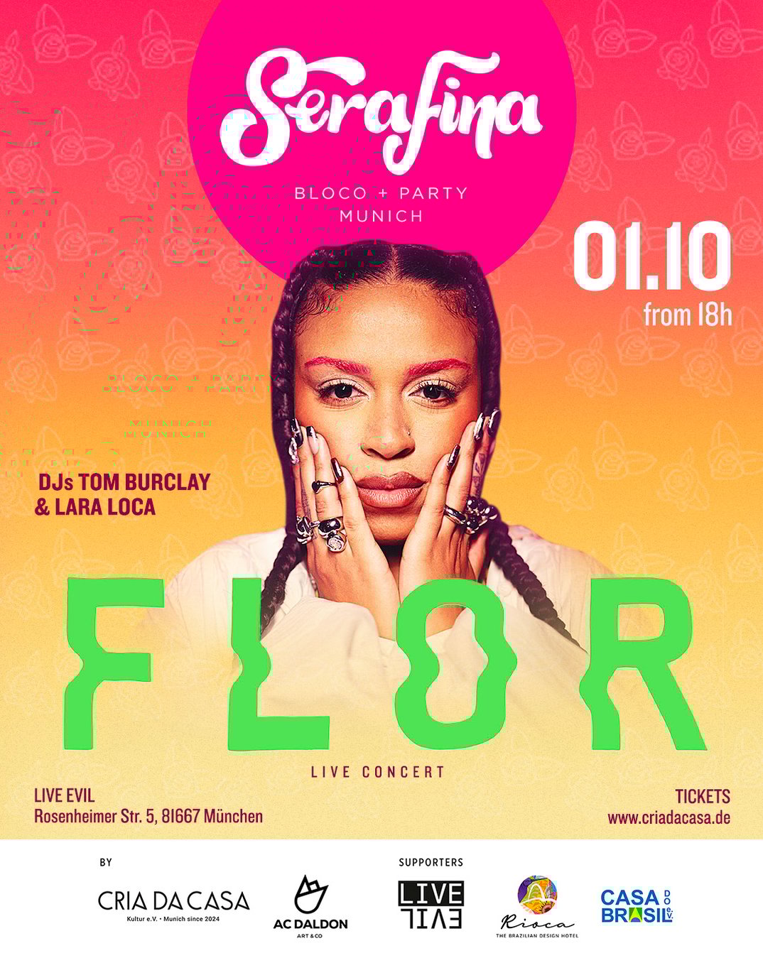 Serafina Party – Live: Flor