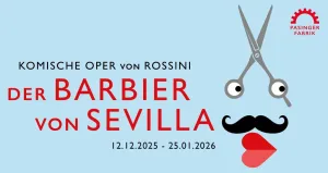 Der Barbier von Sevilla am 9. Januar in der Pasinger Fabrik (Wagenhalle)