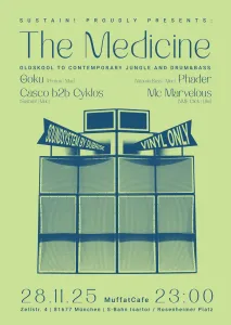 The Medicine am 28.11. im Muffatwerk