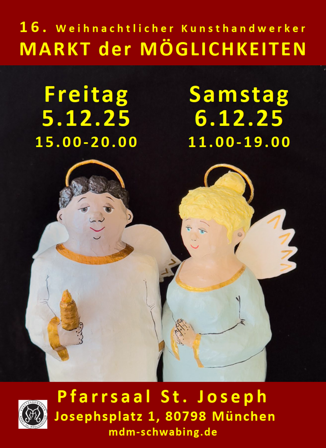 16. Weihnachtlicher Kunsthandwerker Markt der Möglichkeiten