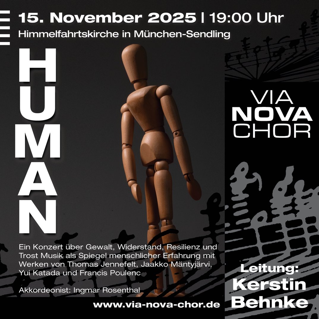 Human – Konzert über Gewalt, Widerstand, Resilienz und Trost