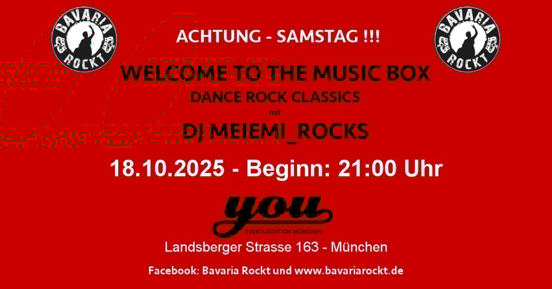 Bavaria rockt – Welcome to the Music Box